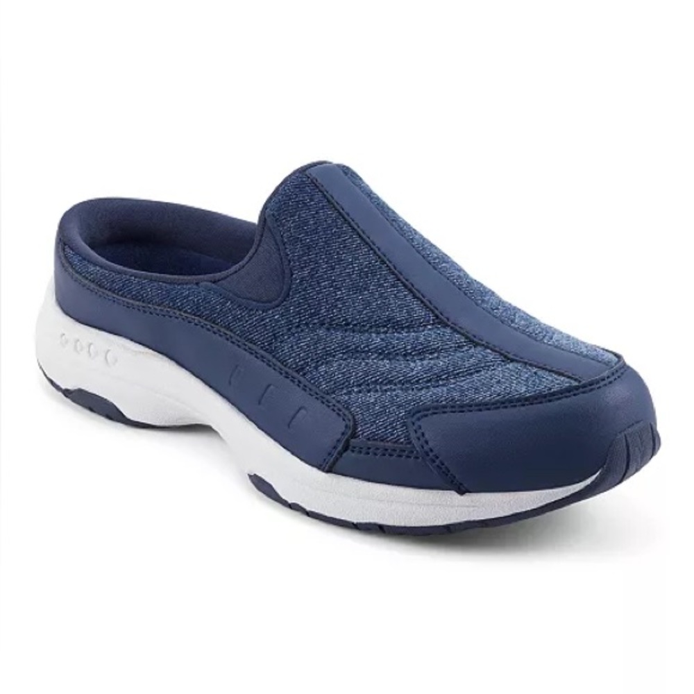 Easy~Spirit Slip On Sneakers Wide!